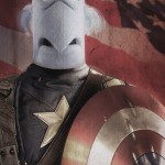 Sam The Eagle as Captain America
